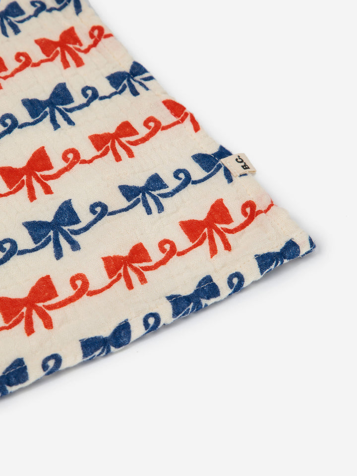 Ribbon Bow all over muslin