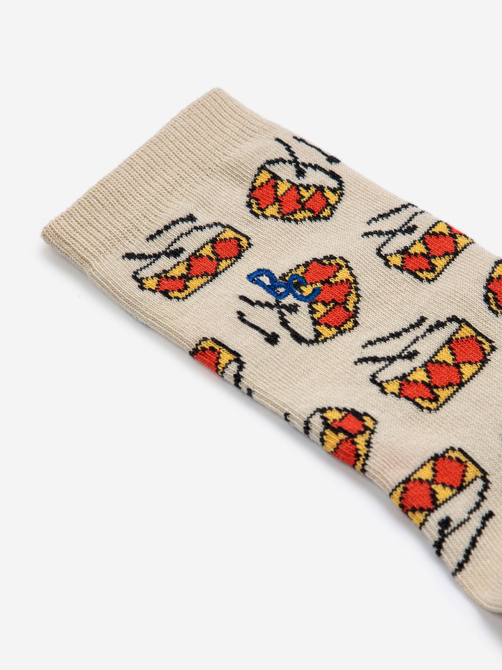 Play the Drum All Over long socks
