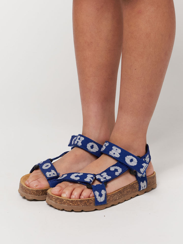 Sandalias azules estampado Bobo Choses