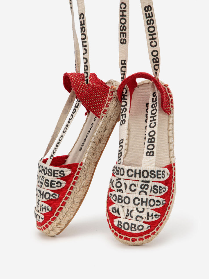 Bobo Choses red espadrilles