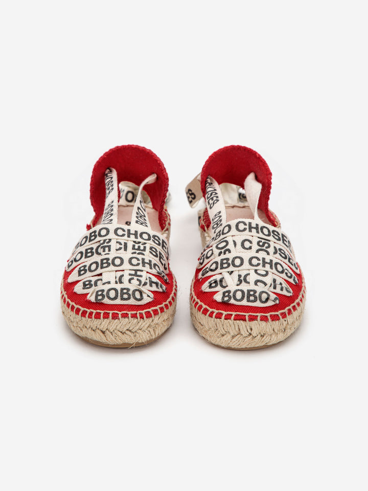 Bobo Choses red espadrilles