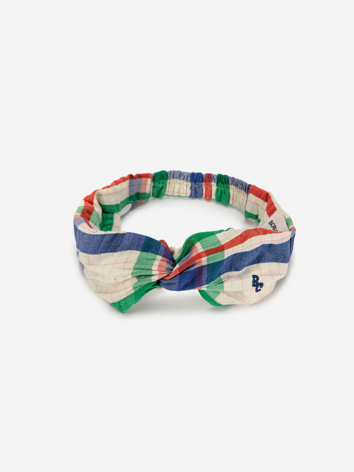 Madras Checks woven headband