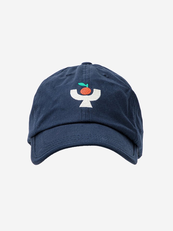 Tomato plate embroidery cap