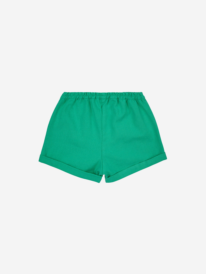 Contrast pocket woven shorts