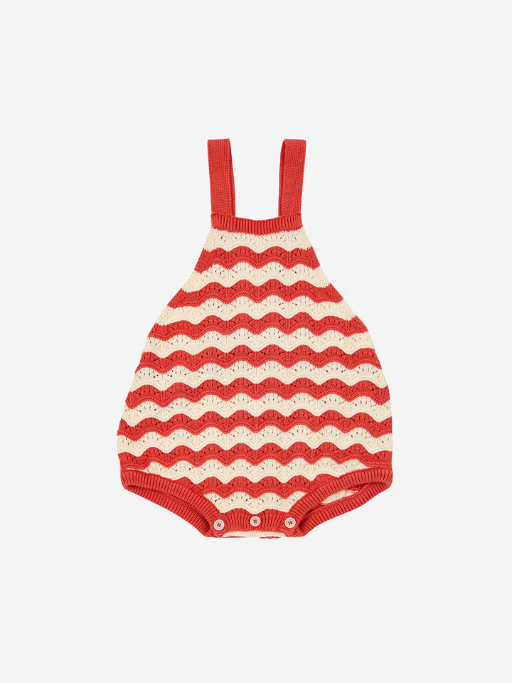 Crochet Checkerboard romper