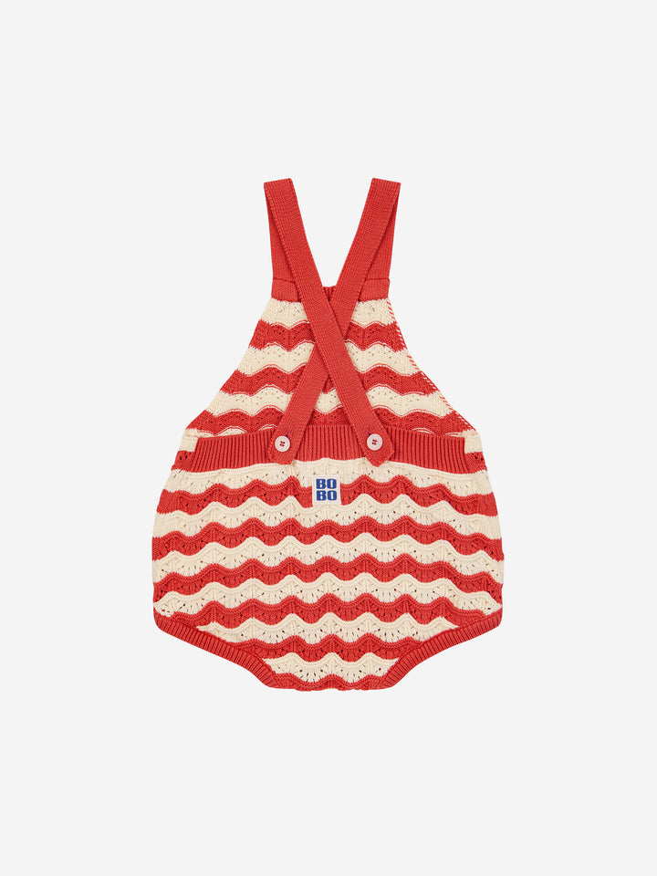 Crochet Checkerboard romper