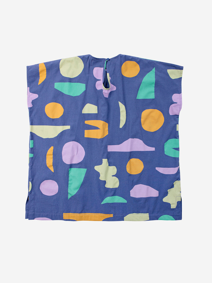 Summer Landscape all over woven dress