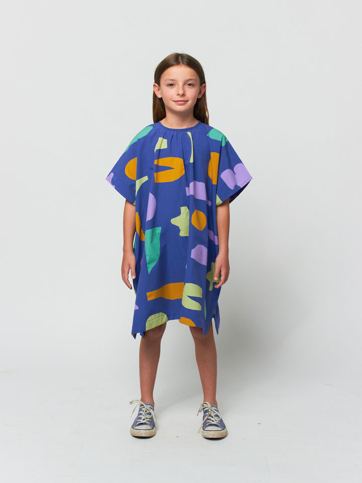 Summer Landscape all over woven dress