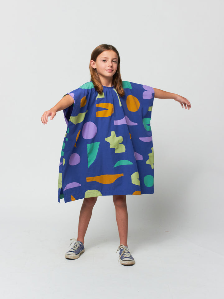 Summer Landscape all over woven dress