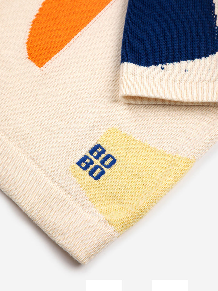 Summer Landscape all over knitted jumper