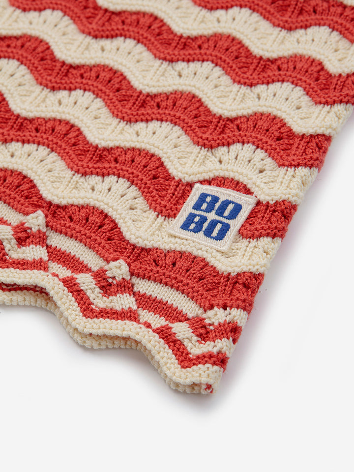 Crochet checkerboard top