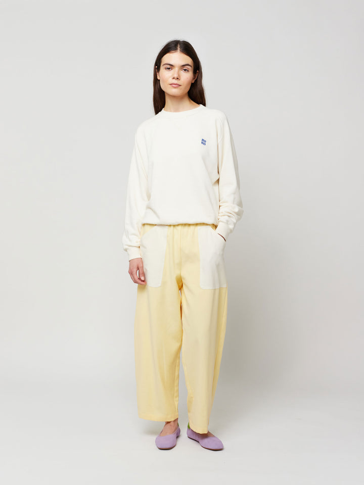 Contrast Pocket Woven Trousers