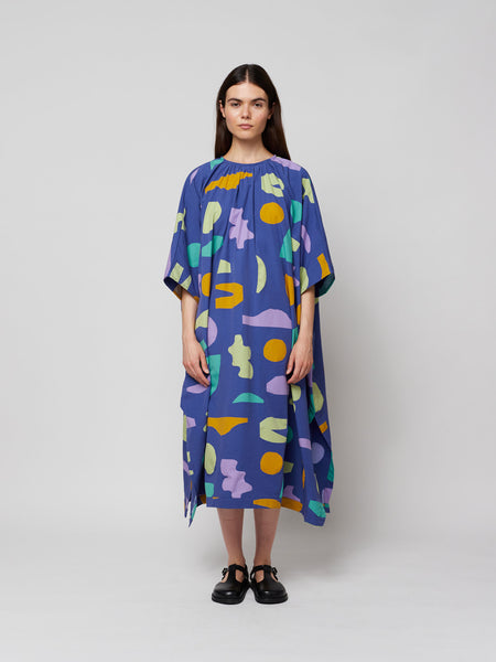 Summer Landscape Woven Dress