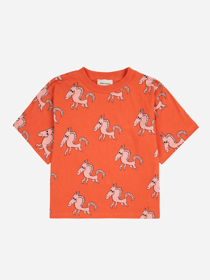 Le Cheval Blanc allover T-shirt