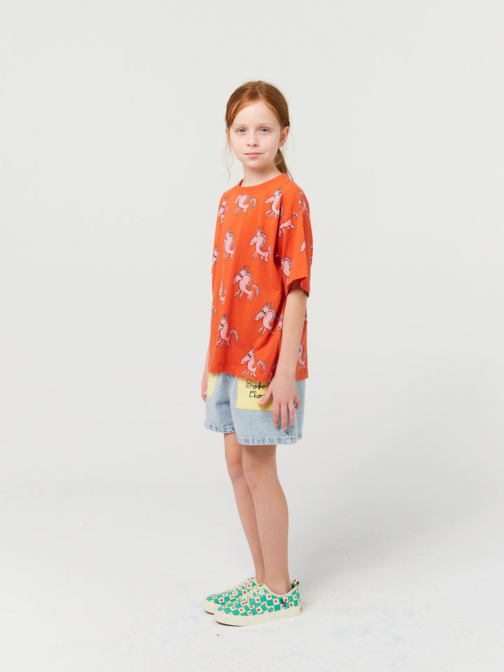 Le Cheval Blanc allover T-shirt