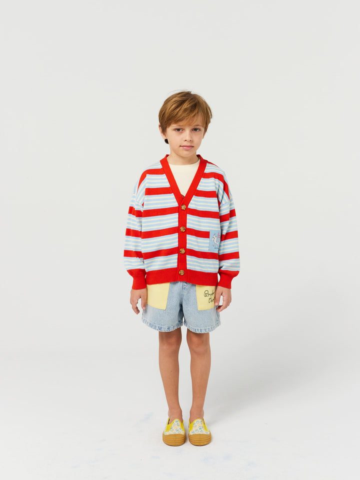 Le Cheval Blanc Stripes cardigan