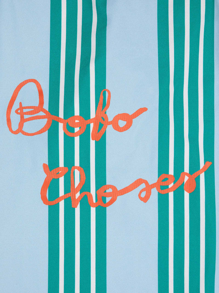 Bobo Choses stripes swimsuit
