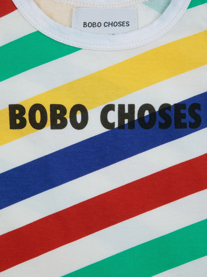 Happy stripes all over tank top