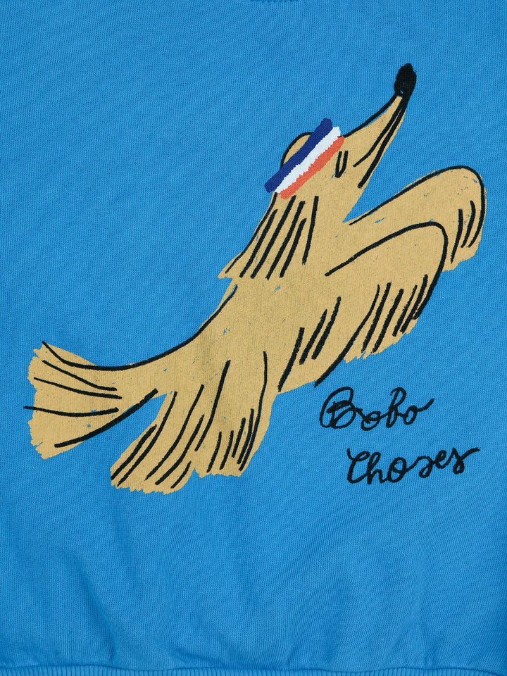 Sporty dog sweatshirt