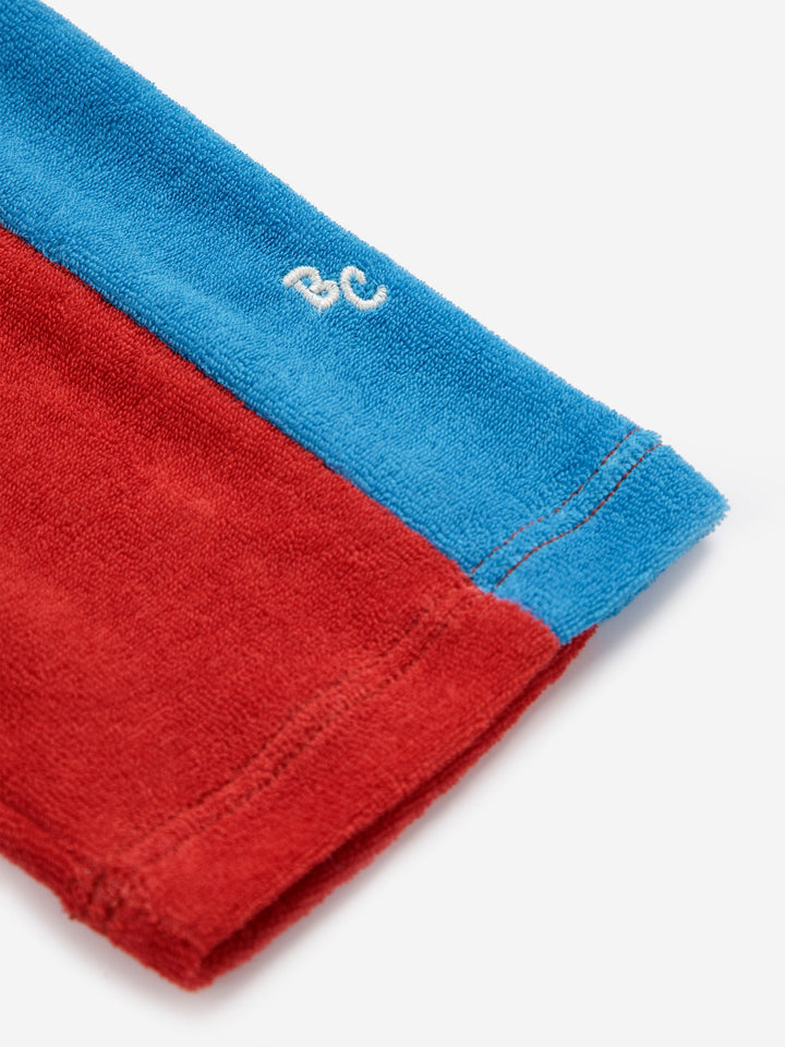 Terry color block leggings