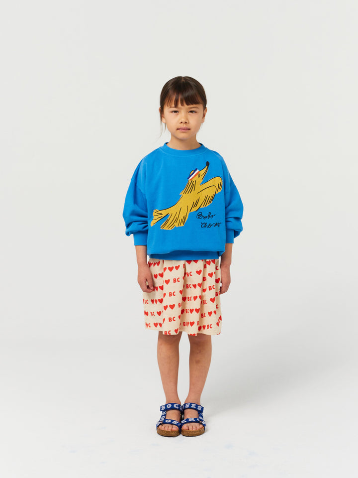 Sporty dog sweatshirt