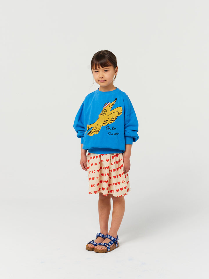 Sporty dog sweatshirt