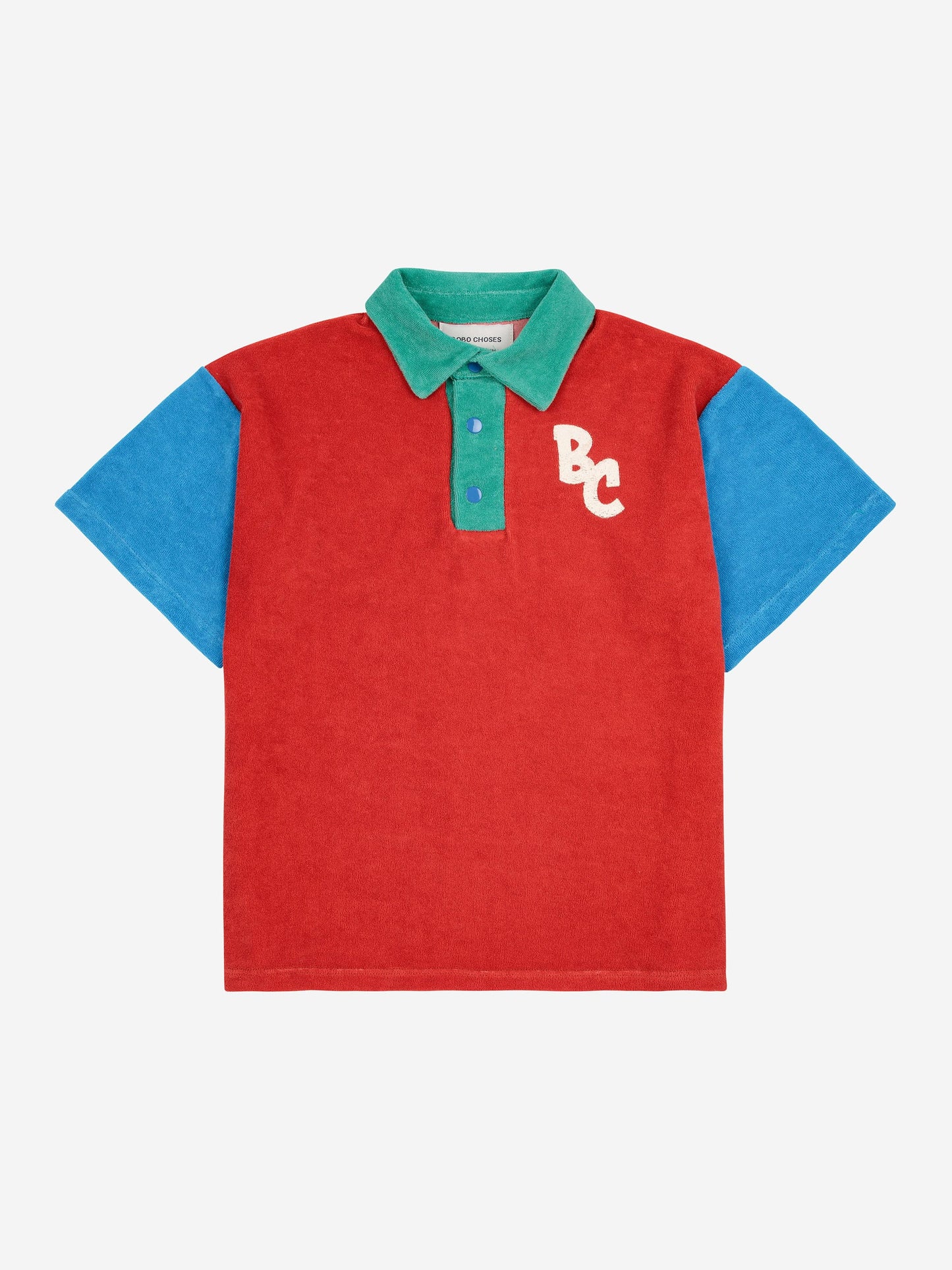 BC olympic color block polo