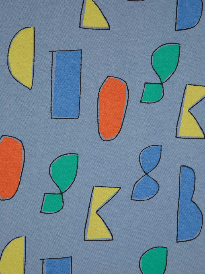 컬러풀 Bobo Choses 올 오버 티셔츠