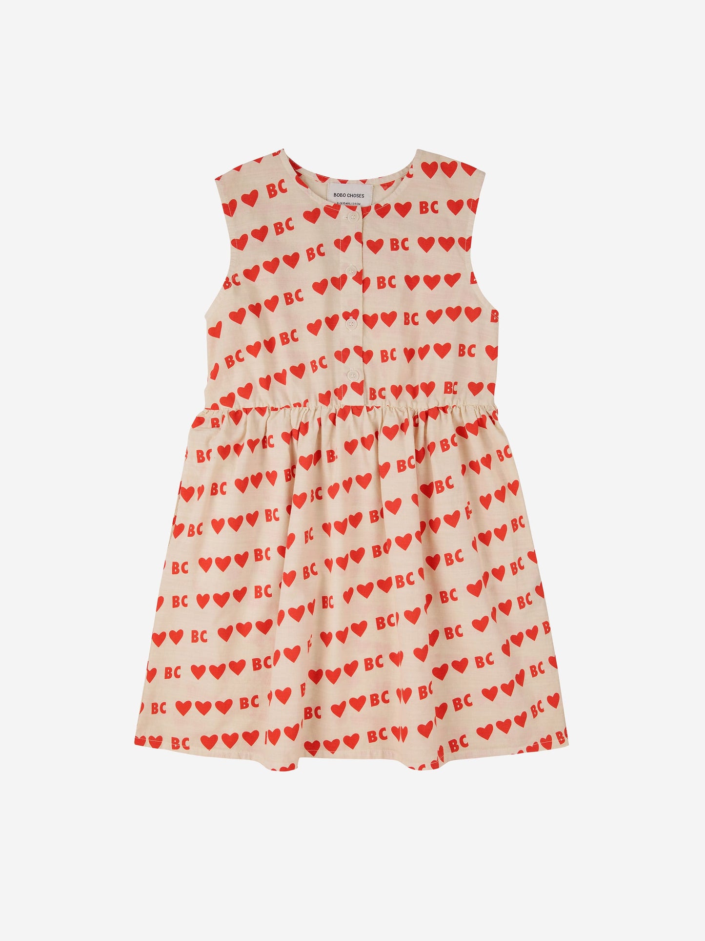 BC hearts all over woven dress