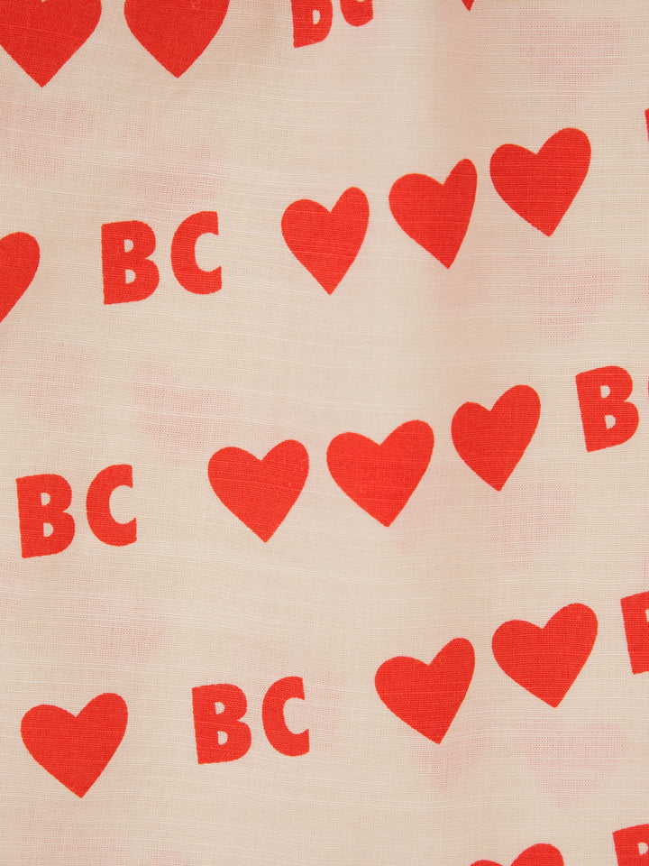 BC hearts all over woven dress