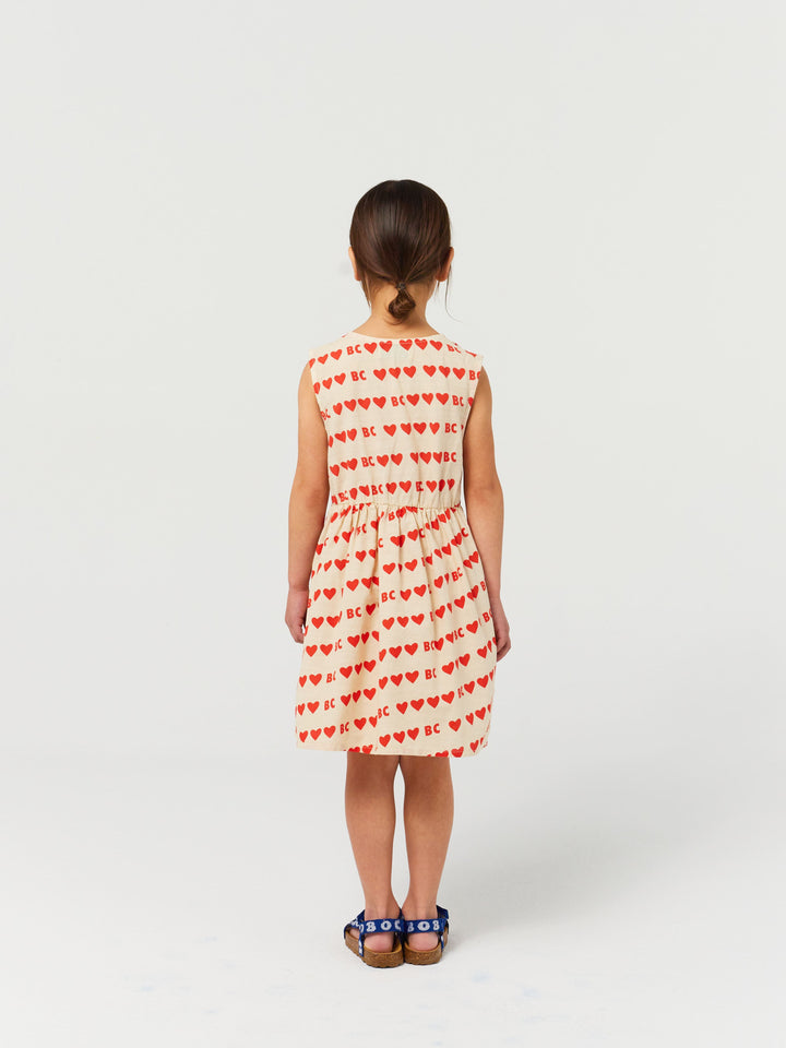 BC hearts all over woven dress