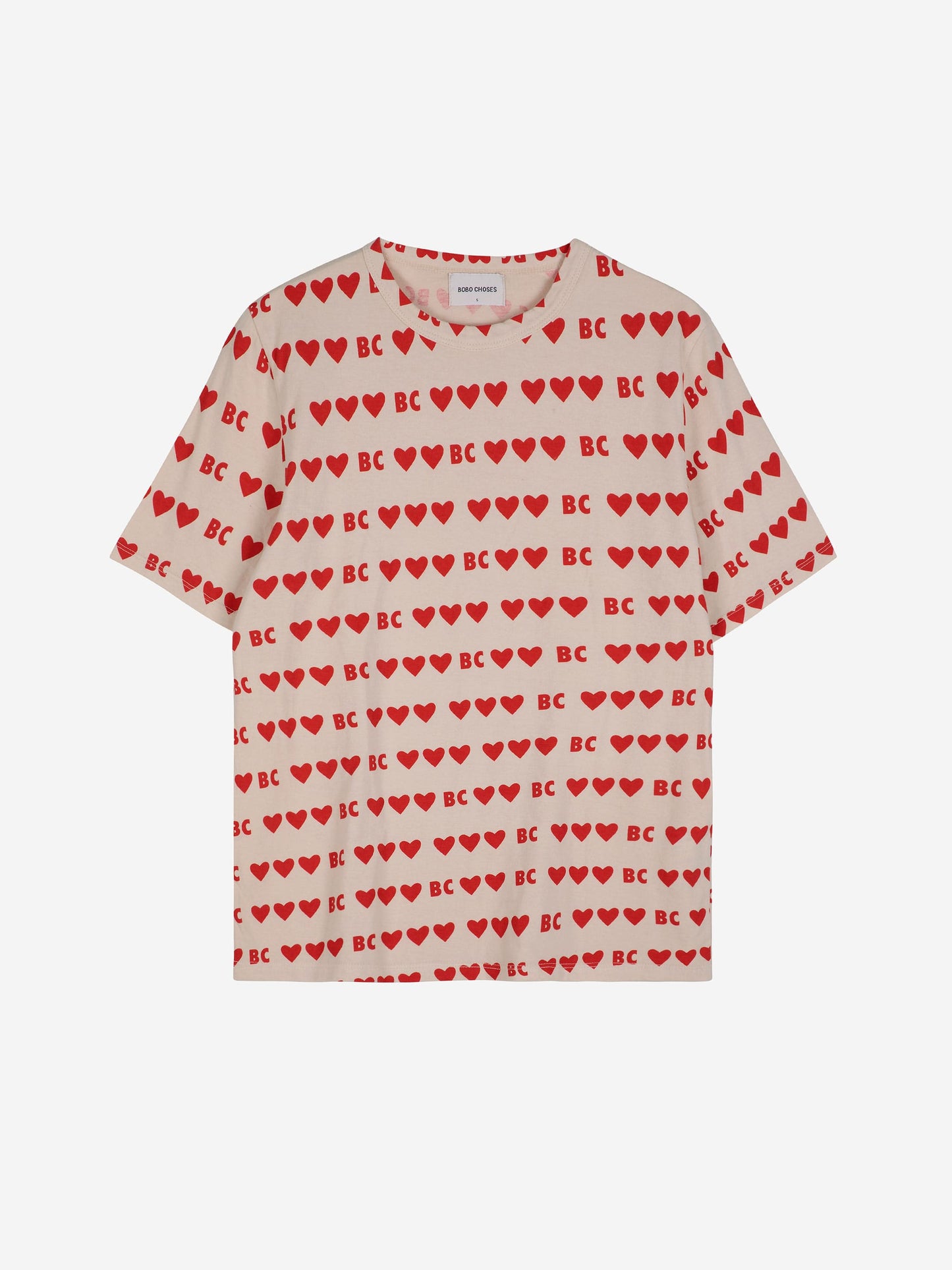 Camiseta corazones BC