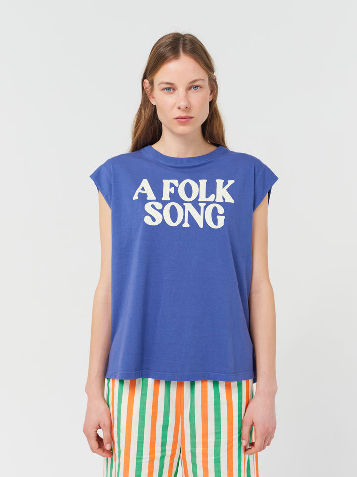 A folk song tank top