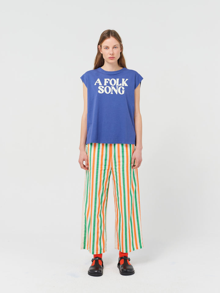 A folk song tank top
