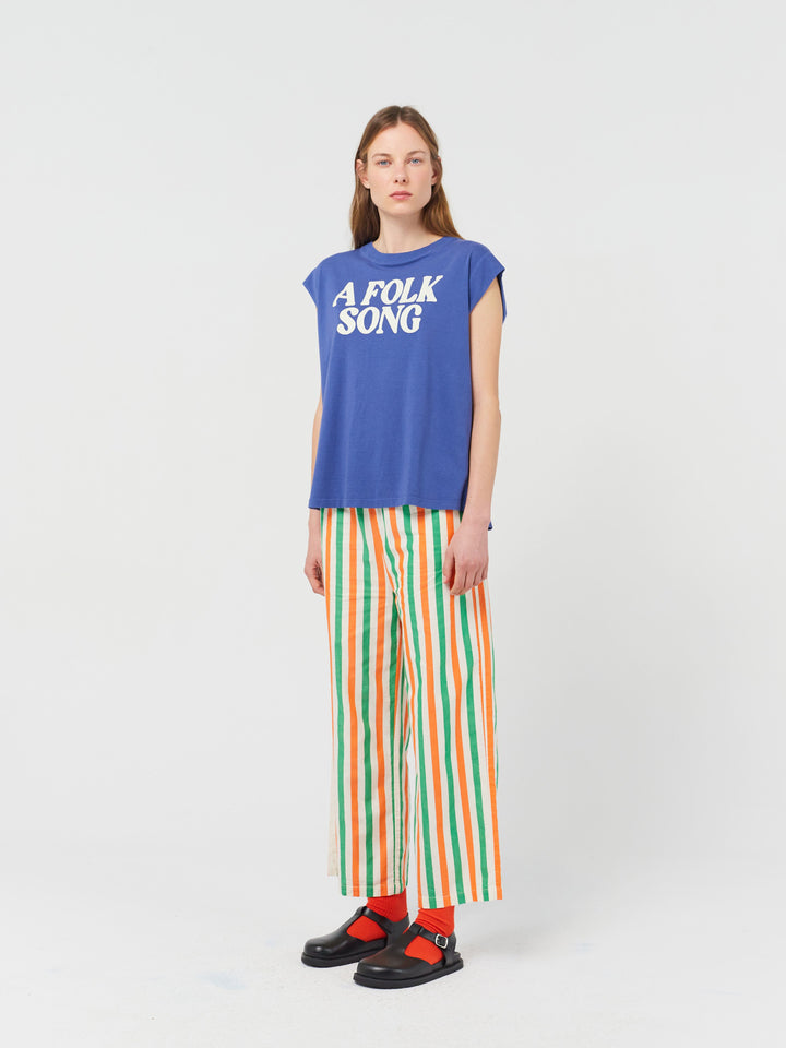 A folk song tank top