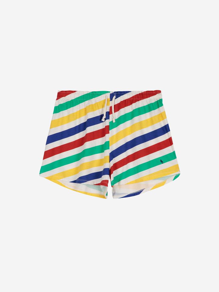Happy stripes all over shorts