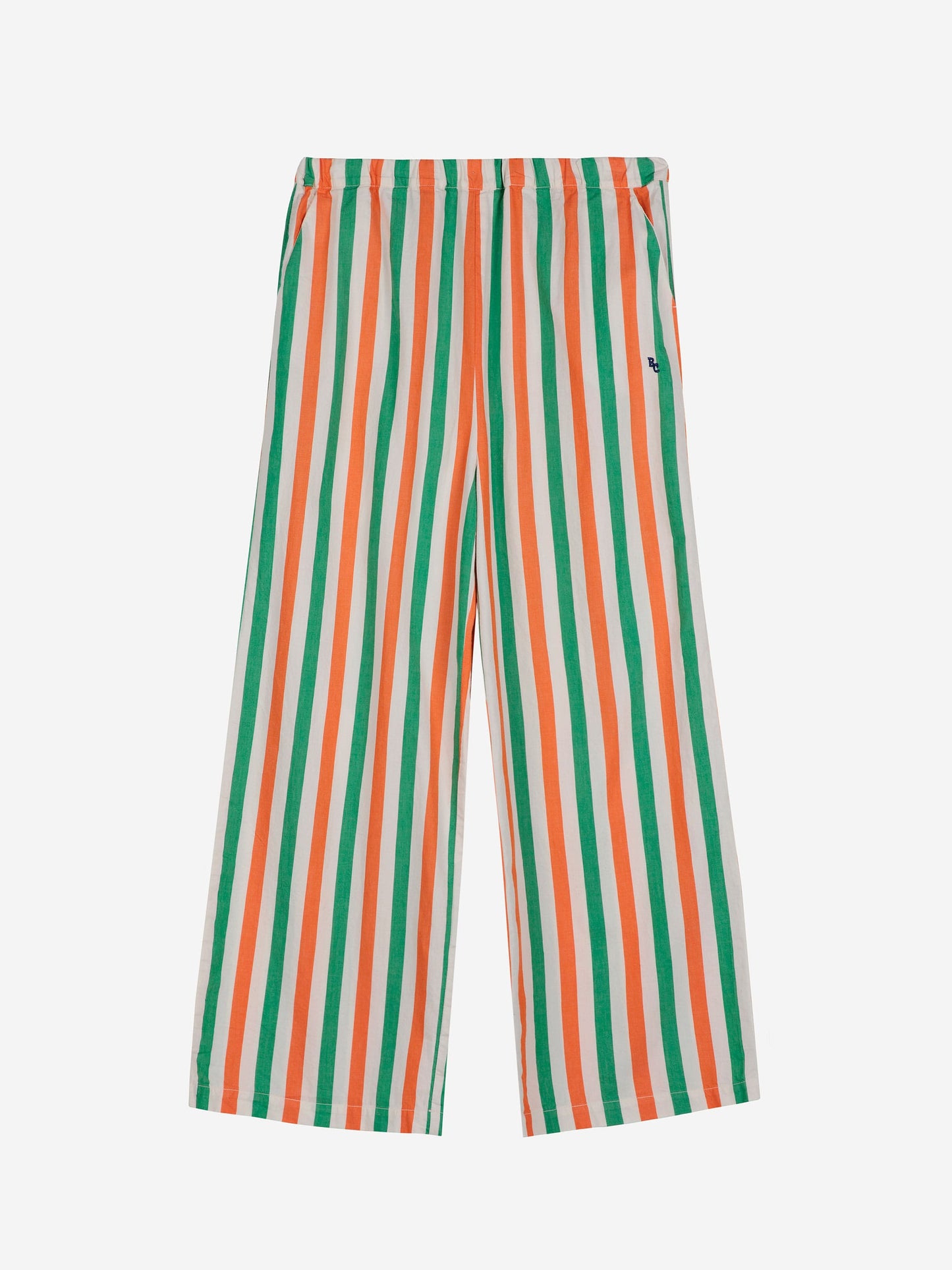 Stripes all over straight pants