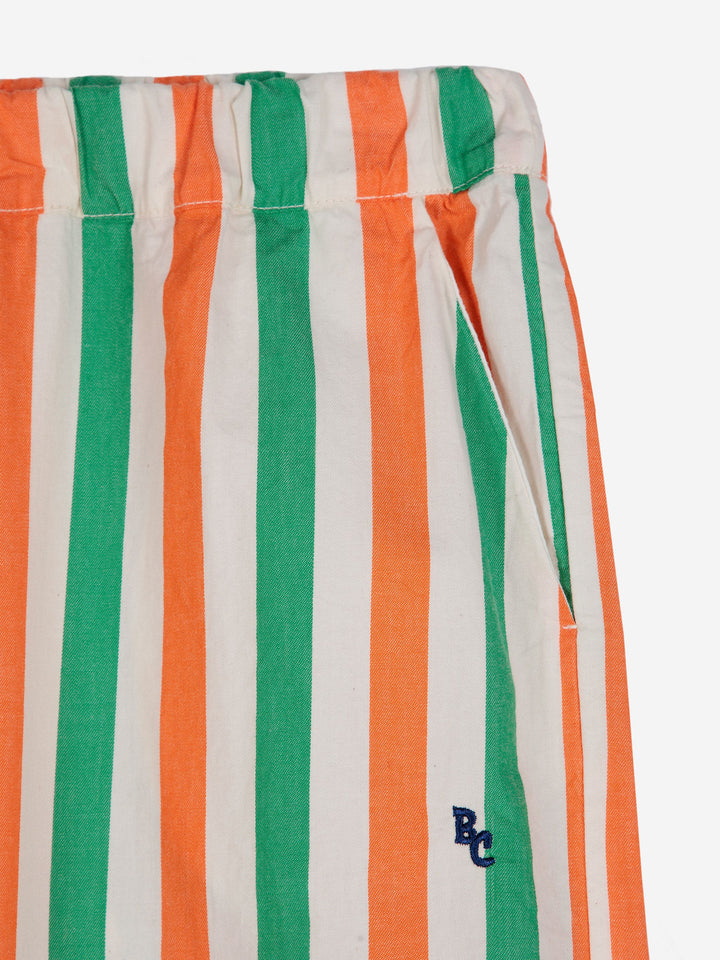 Stripes all over straight pants