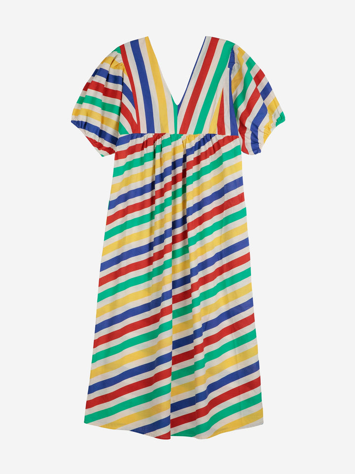 Happy stripes all over dress