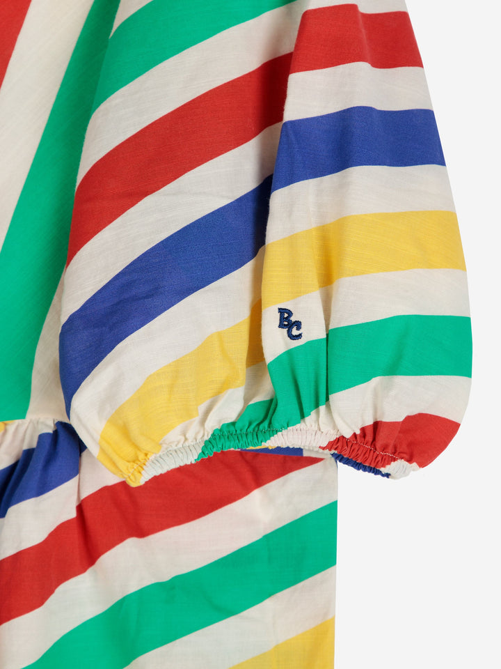 Happy stripes all over dress