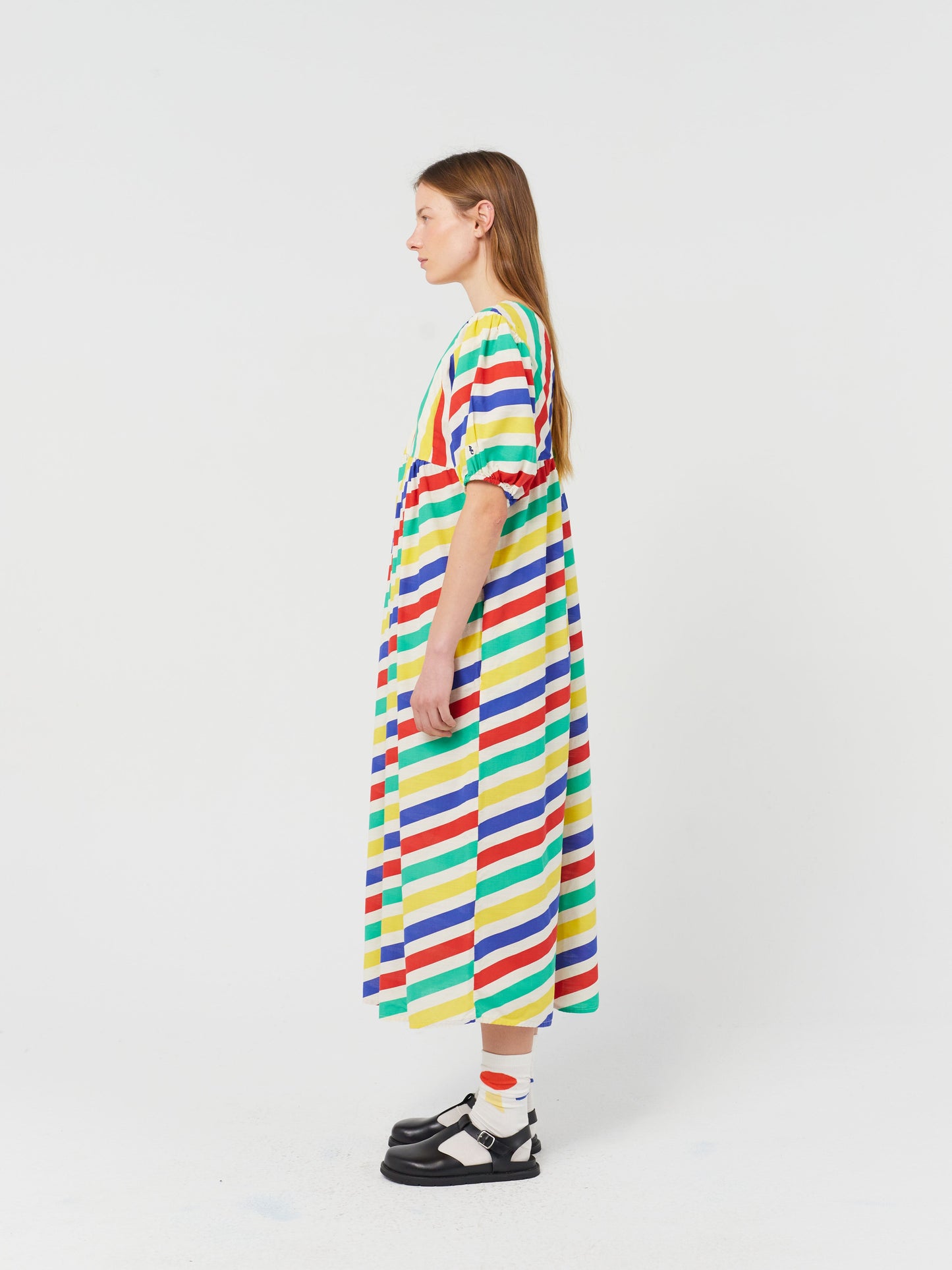 Happy stripes all over dress
