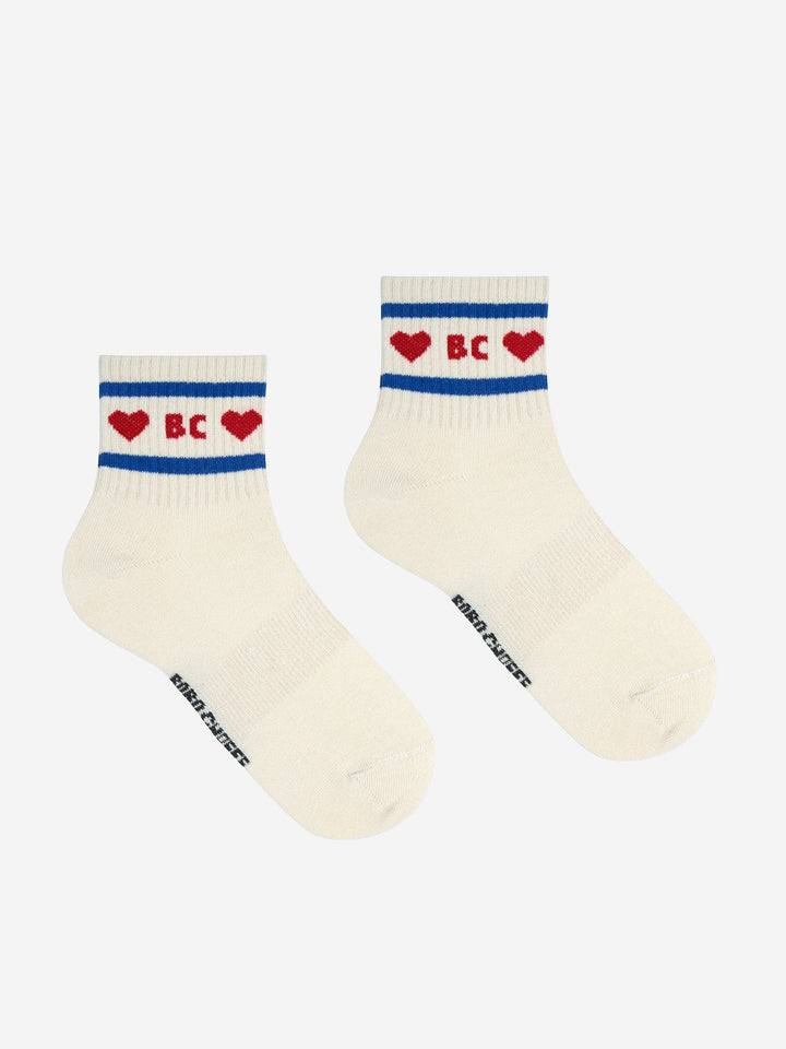 BC hearts socks
