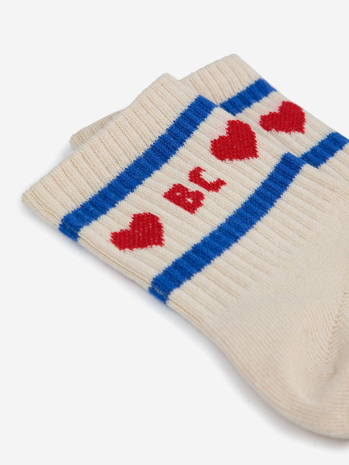 BC hearts socks