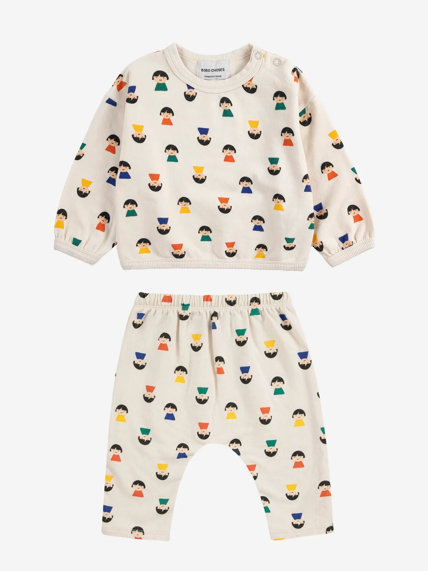 Game Pawns all over sweatshirt look