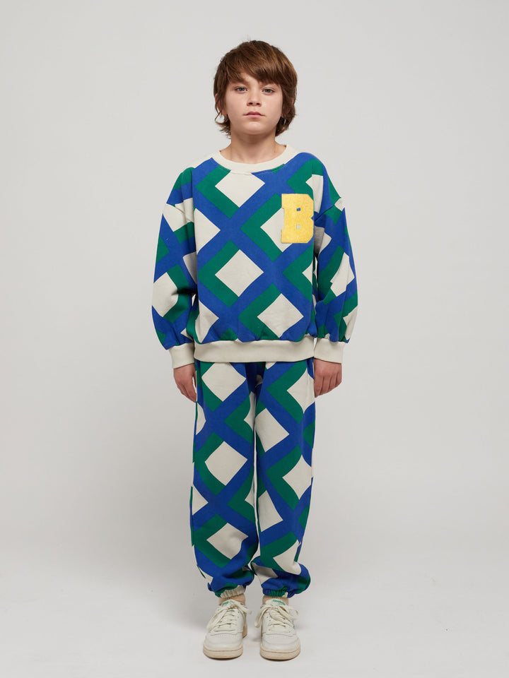 Giant Check jogging pants