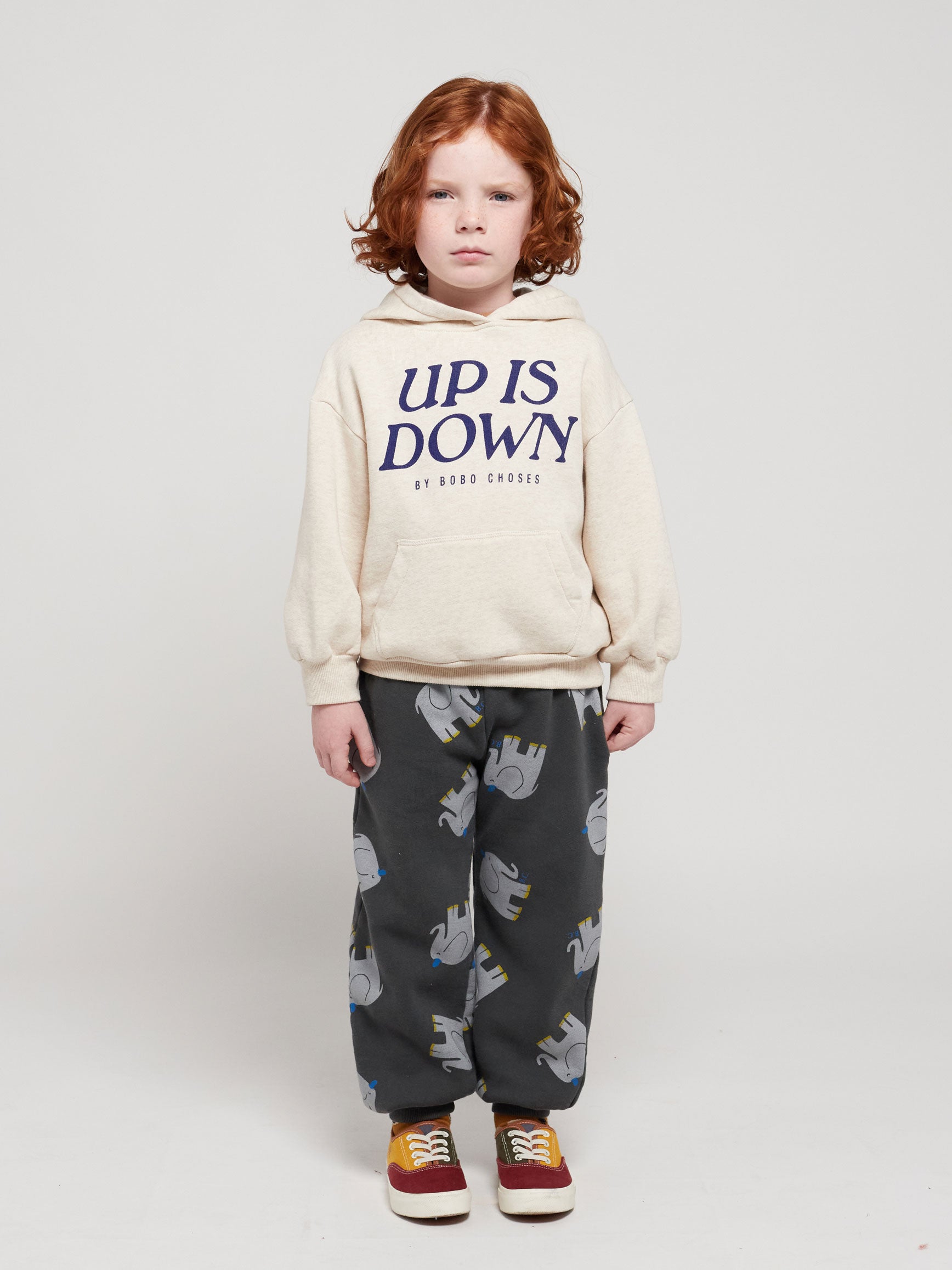 Up Is Down hooded sweatshirt – Bobo Choses