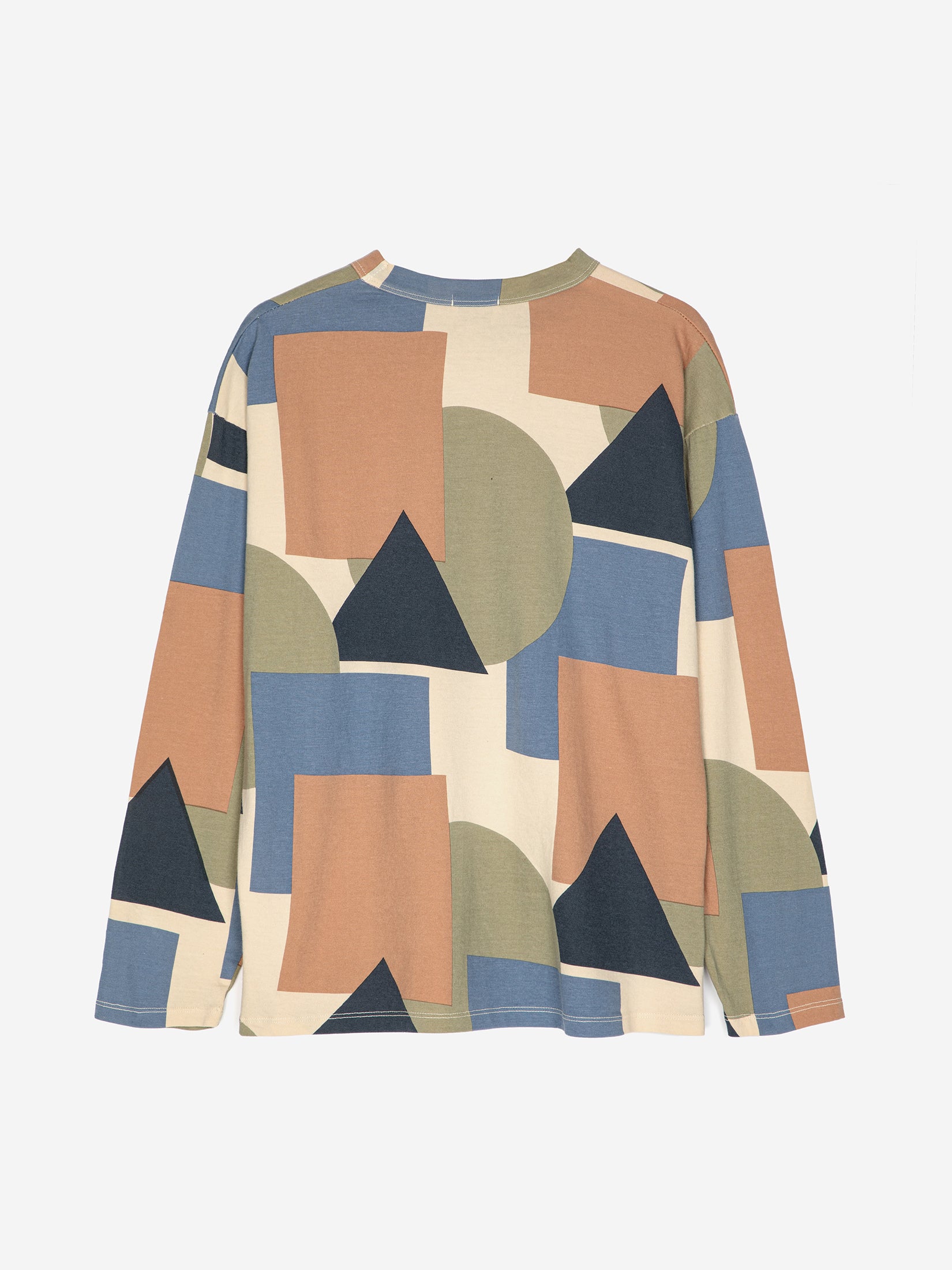 Geometric all over long sleeve T-shirt – Bobo Choses
