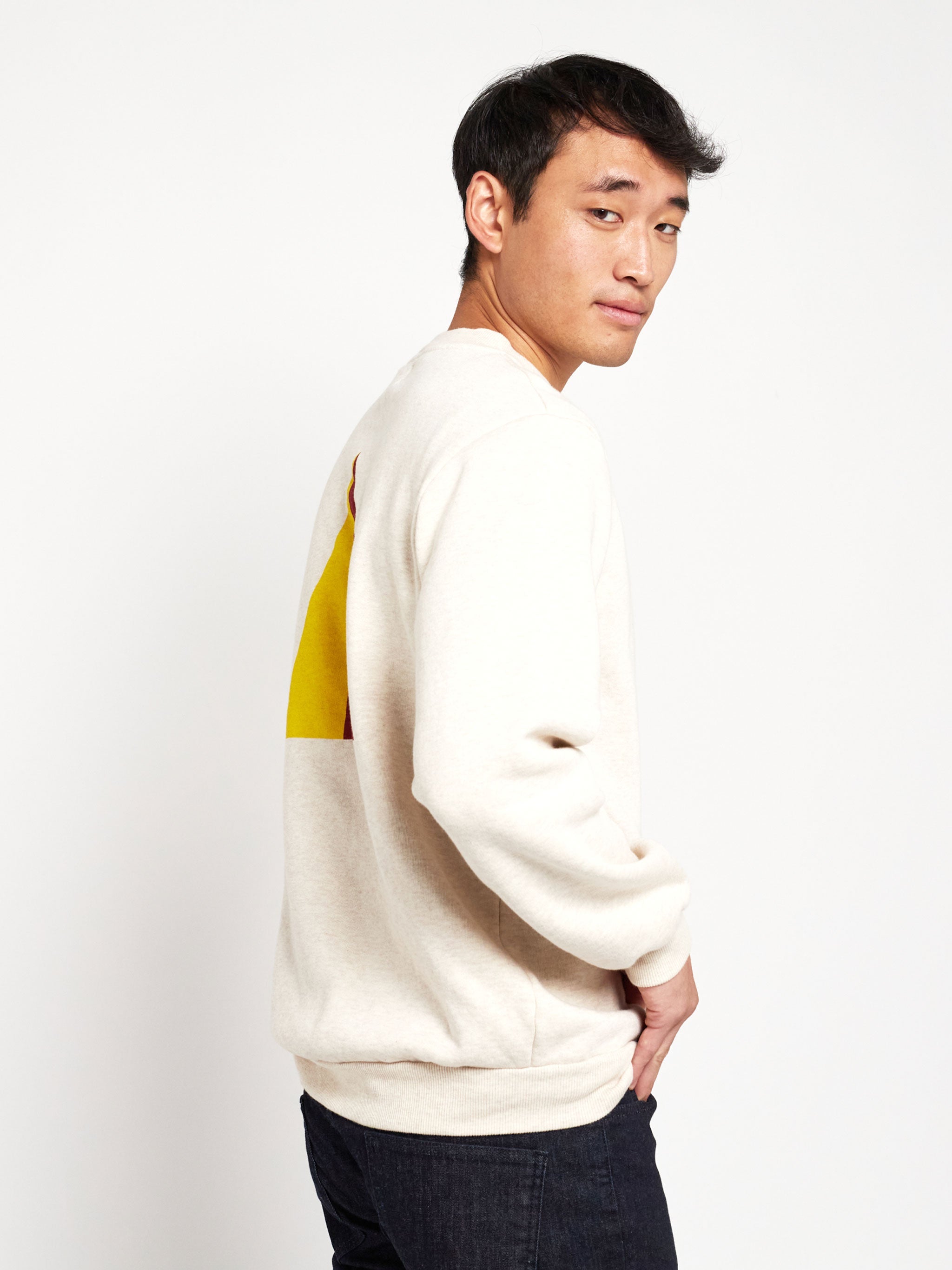 Triangle unisex long sleeve sweatshirt – Bobo Choses