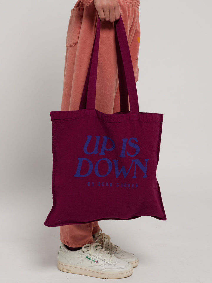 Up Is Down tote bag