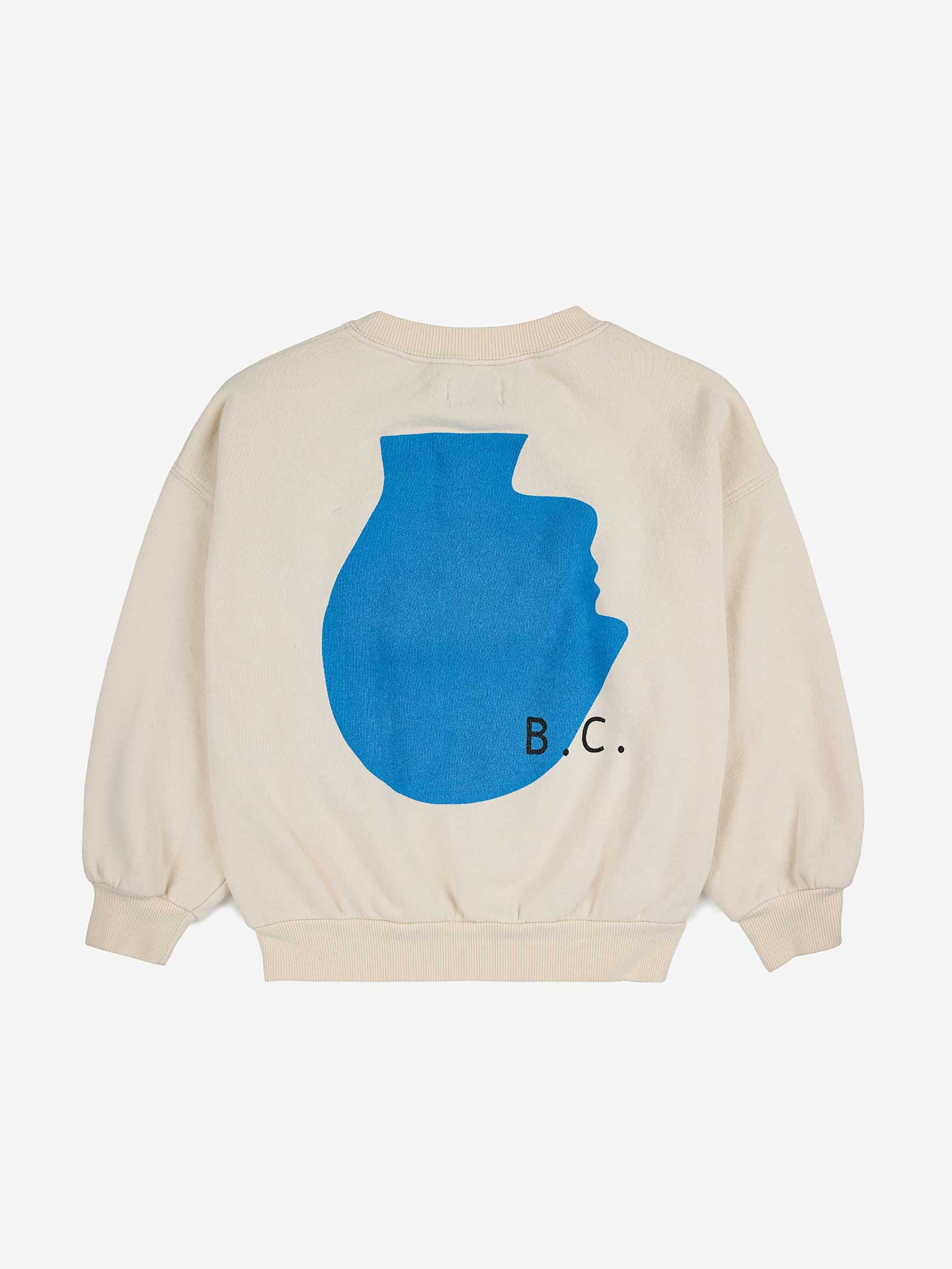 Blue face sale baby sweatshirt